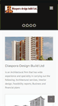 Mobile Screenshot of diasporadesignbuild.com